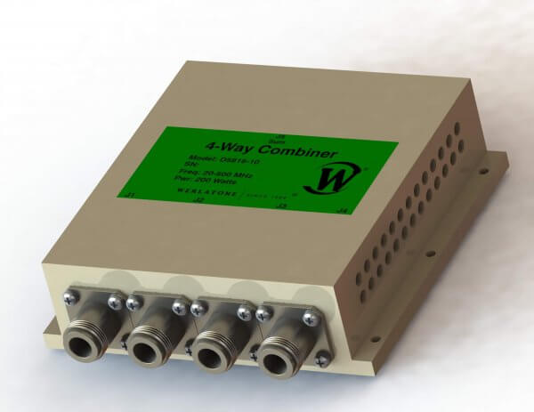RF Combiner - Model D5816 - 4-Way Combiner/Divider