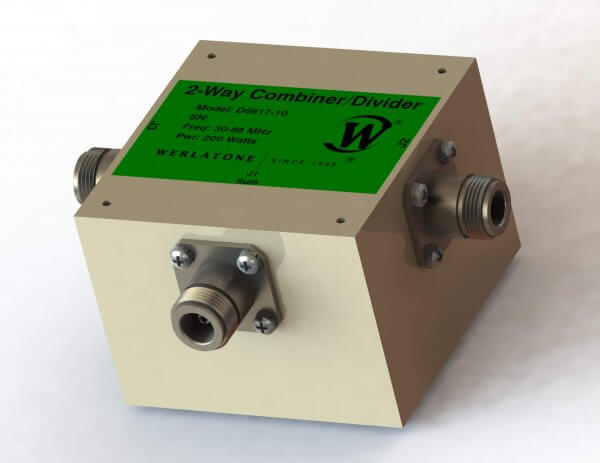 RF Combiner - Model D6617 - 2-Way Combiner/Divider